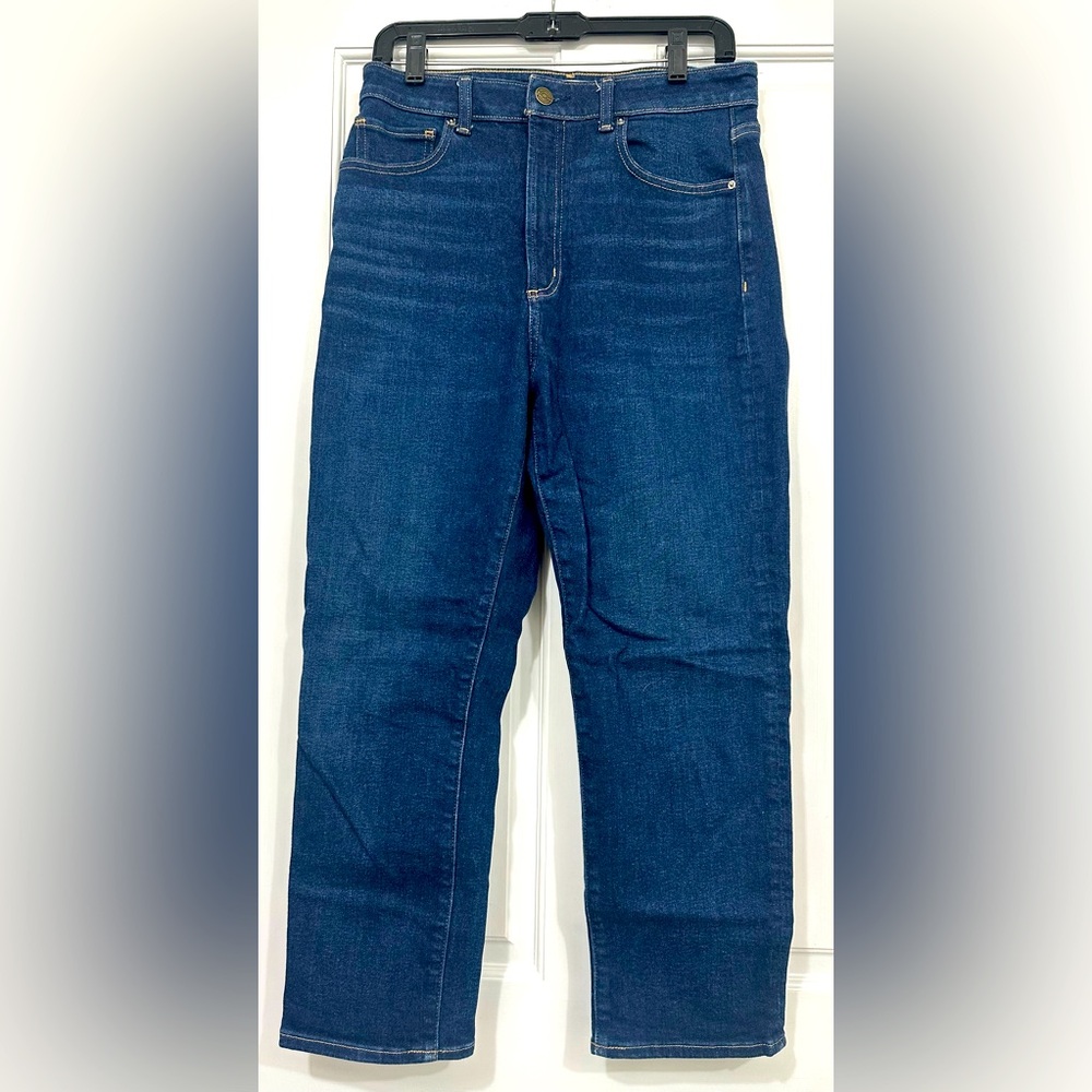 Revtown cropped dark wash jeans